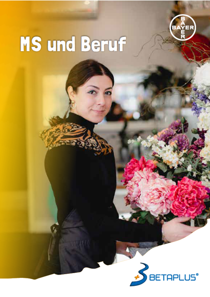 Titelbild der Broschüre MS und Beruf