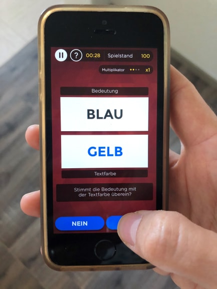 App Peak auf dem Handy App Peak auf dem Handy