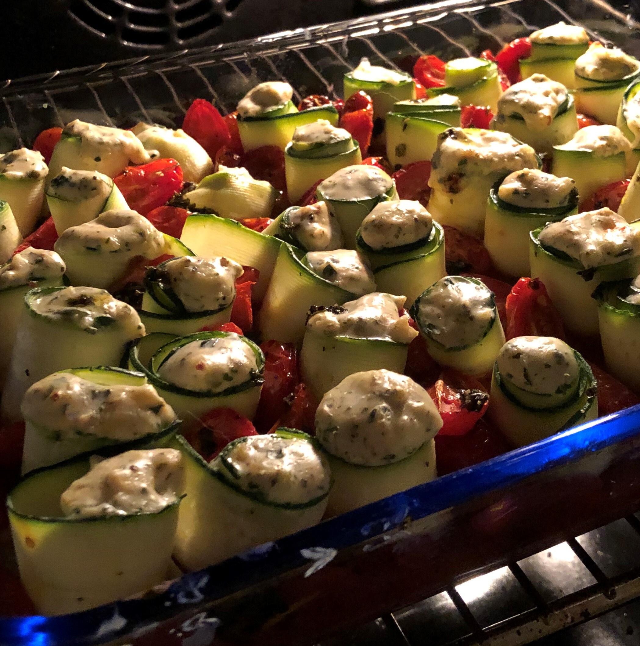 Zucchini-Röllchen